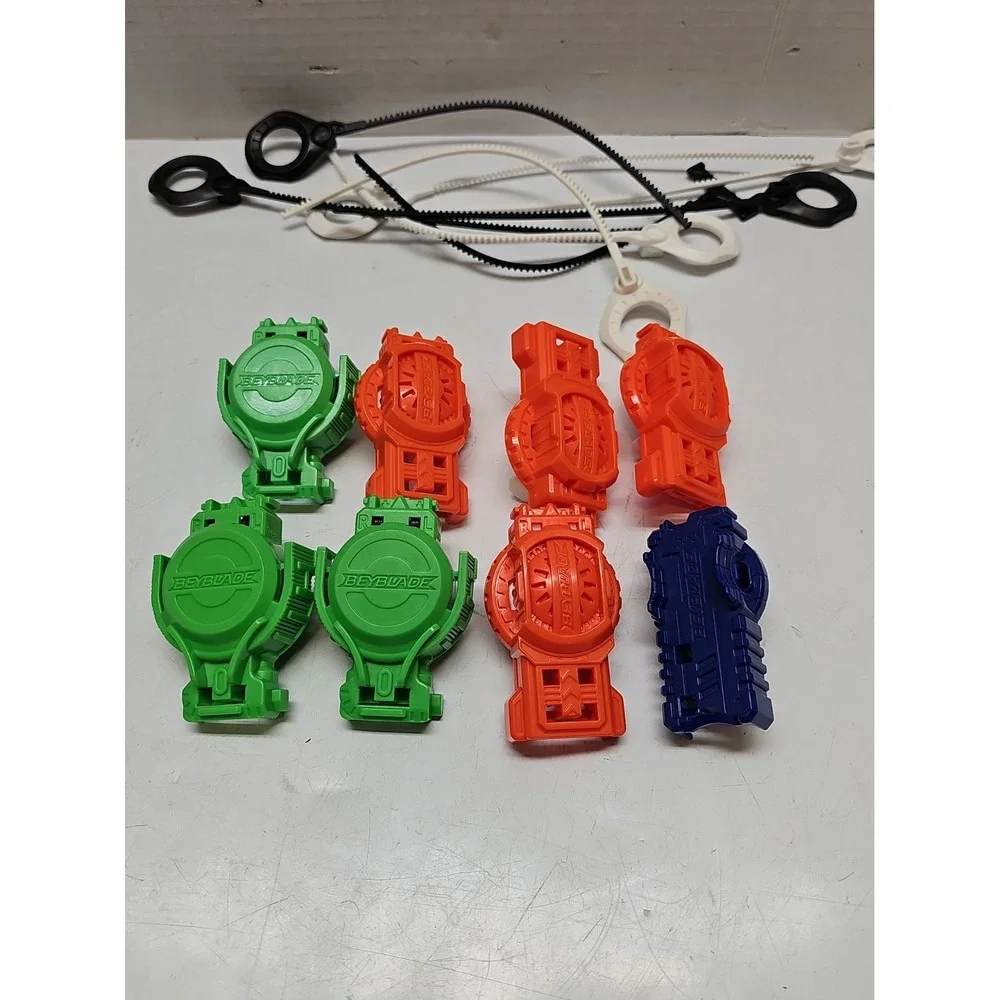 Beyblade Lot With Beyblades, Arena, And Rippers..plastic And Metal